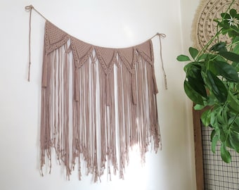 Dekorative Makramee Girlande / Girlande / Boho Zimmer Dekor