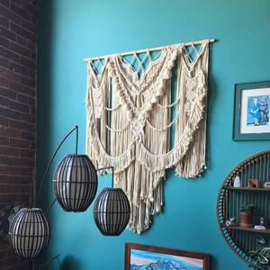 Unique Macramé Tapestry Woven Wall Hanging Boho Home Decor