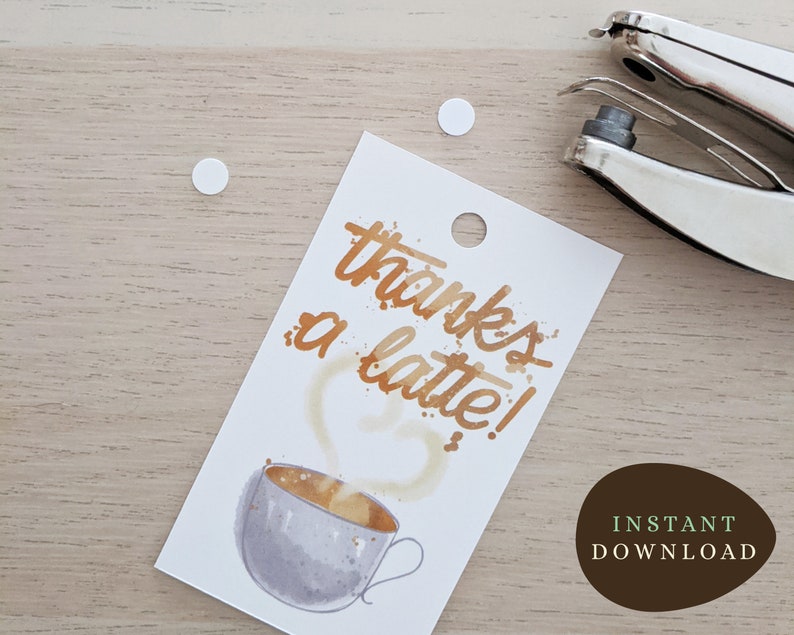 DIY Bridal Shower Favor Tags Coffee Bridal Shower Tags Etsy