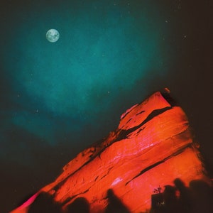 Red Rocks Moon