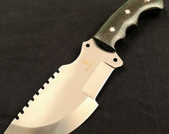 NYC Blades D2 Tool Steel Back-Saw Wide Hunting Camping Tracker Knife NYC-223