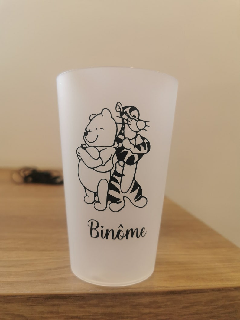 Glasses, cup, reusable personalized wedding, witness, guest gift, EVJF, EVG, bridal shower, birthday, party, cousinade logo personnalisé