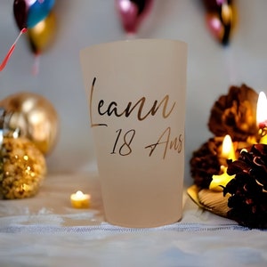 Glasses, cup, reusable personalized wedding, witness, guest gift, EVJF, EVG, bridal shower, birthday, party, cousinade