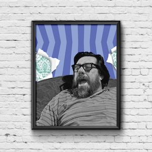 Jim Royle Print - The Royle Family / TV Print / Poster / Picture / Wall Art / Home Decor / Gift / Present / Retro / Contemporary