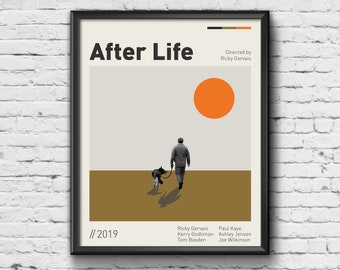 After Life Print - Poster / Picture / Wall Art / Home Decor / Gift / Present / Retro / Contemporary / Ricky Gervais