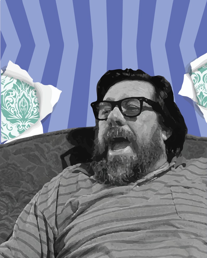Jim Royle Gammon Jim Royle Art Print – British Sitcom TV Poster - Etsy