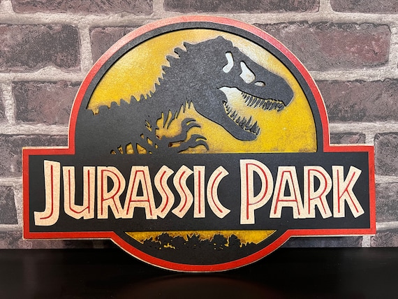 Jurassic Park Sign - Etsy