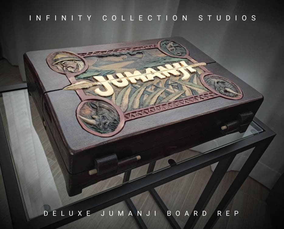Deluxe Jumanji Board Replica 1 1 With Led System Available In Etsy
