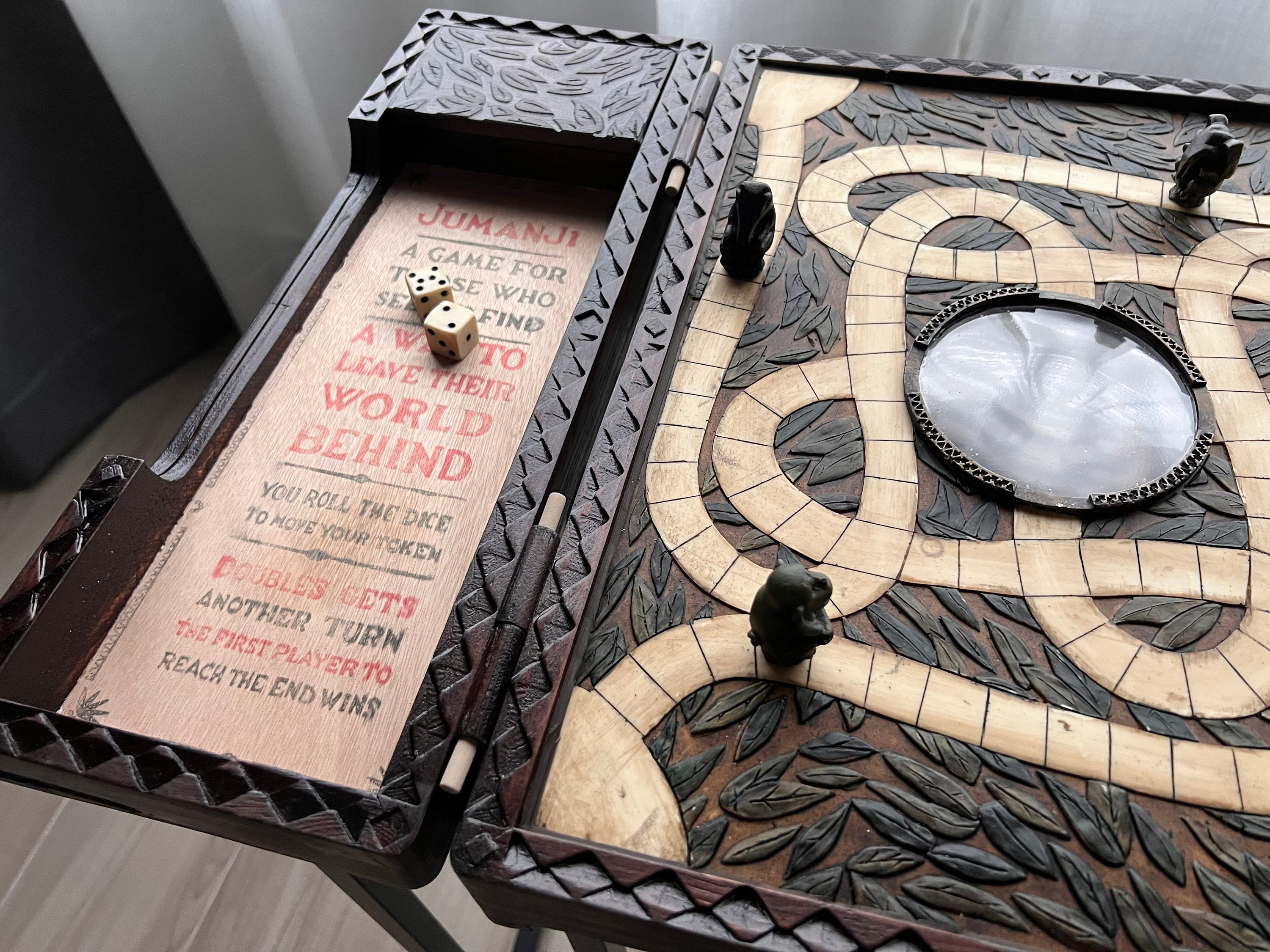 Jumanji Board Game Collector Edition With Led System. Etsy UK