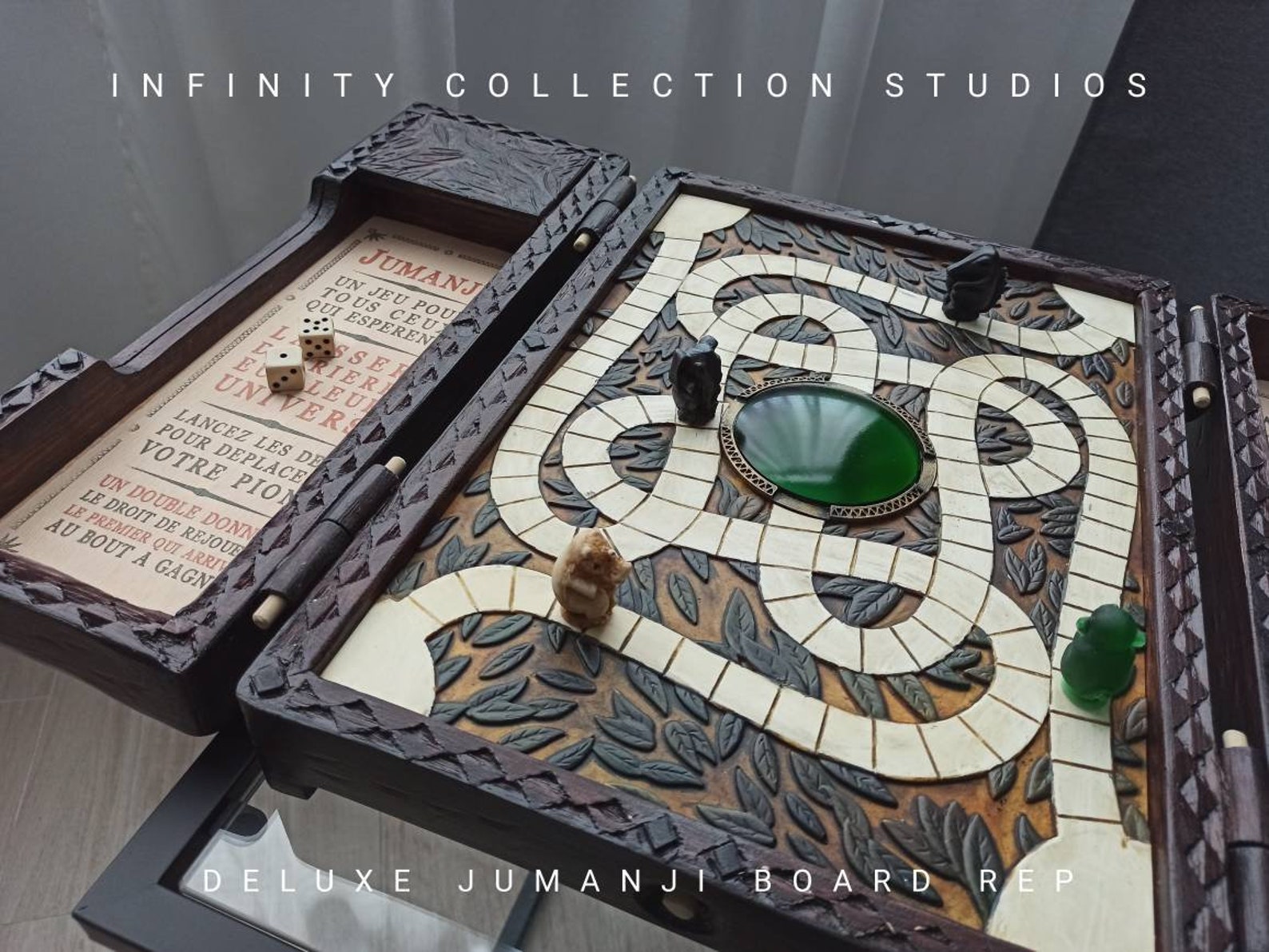 Deluxe Jumanji Board Replica 11 With Led System. Available in Etsy