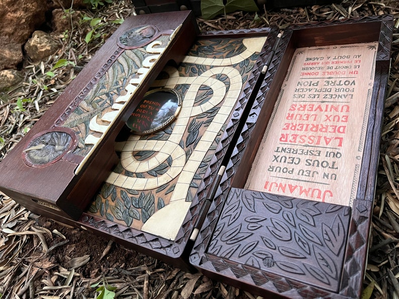 Deluxe Jumanji Board Game Collector Edition Jumanji Chest Etsy