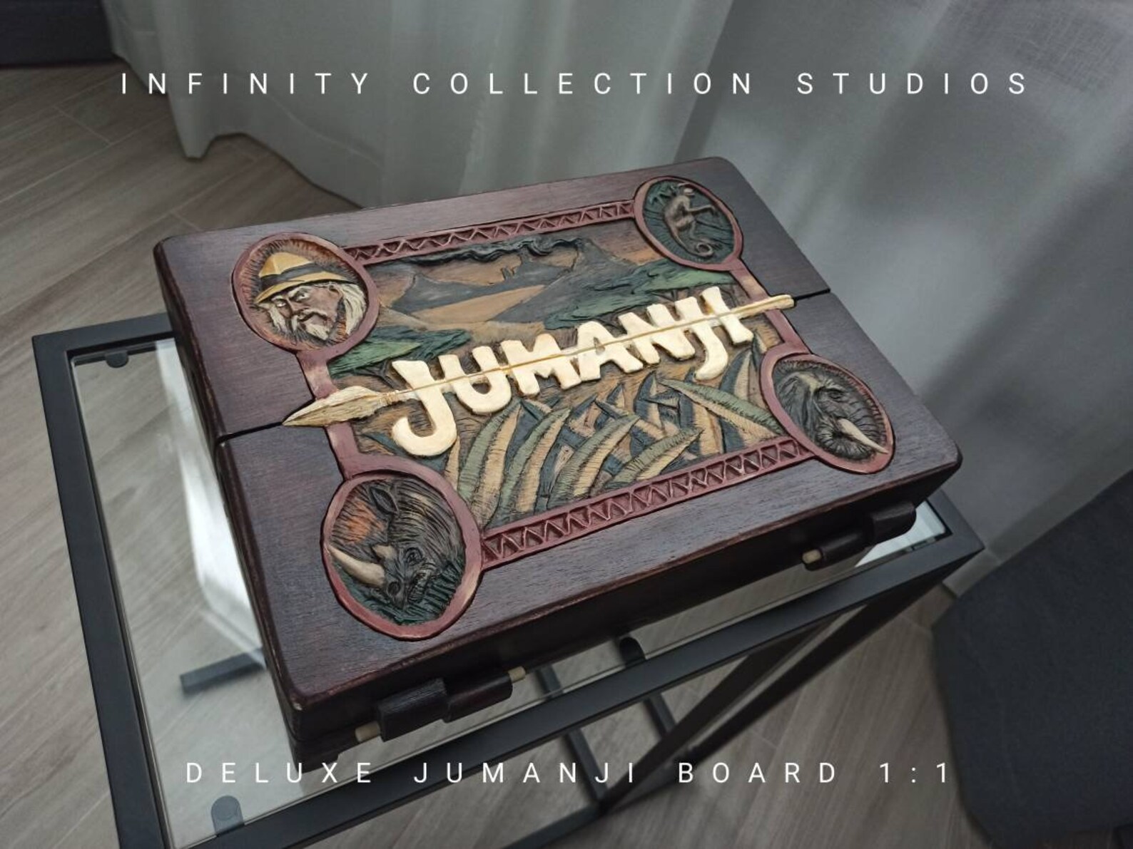 Deluxe Jumanji Board Replica 11 With Led System. Available in Etsy