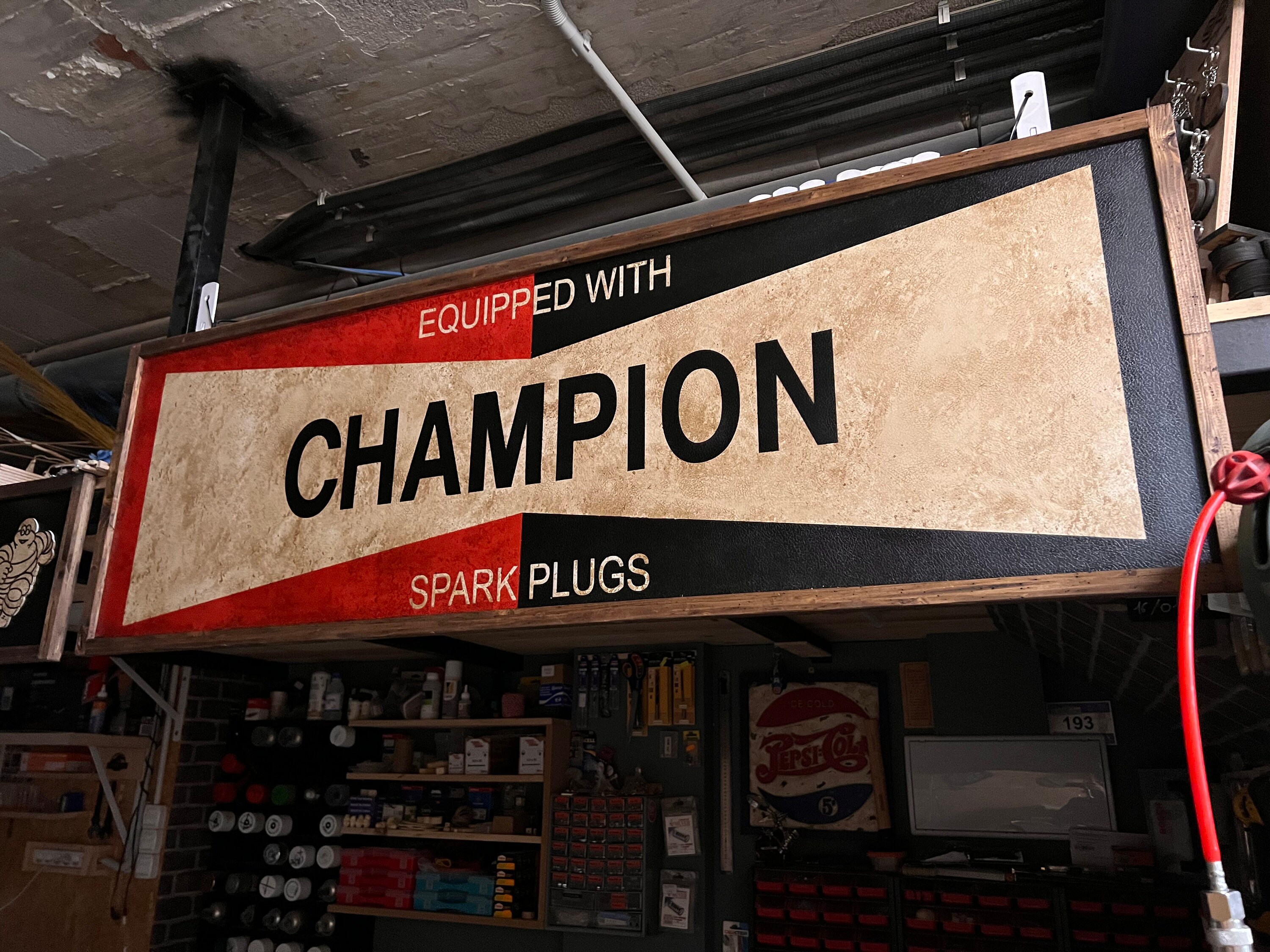 Vintage Champion Sign - Etsy