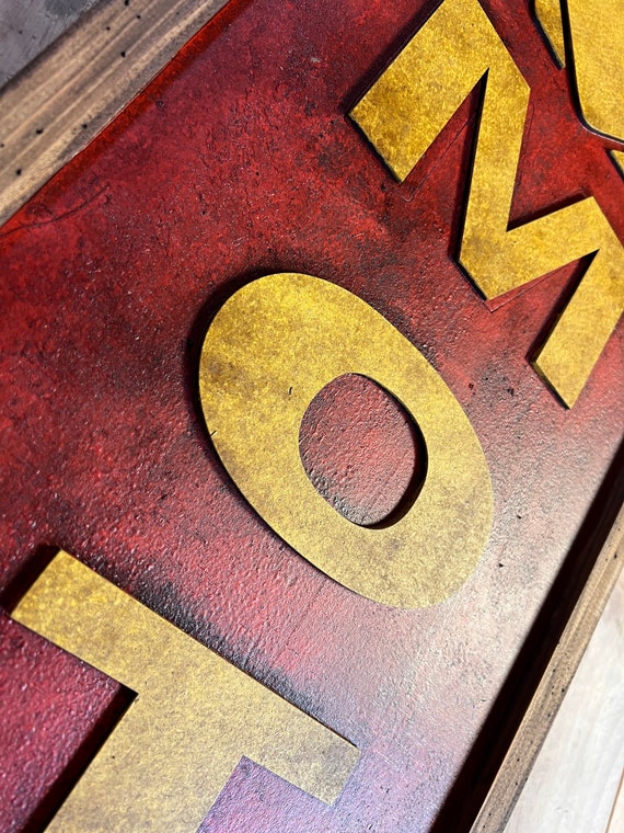 Vintage Shell Motor Oil Sign - Etsy