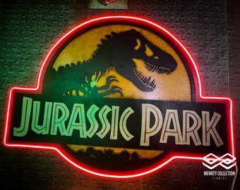 Jurassic Park Vintage Neonreclame