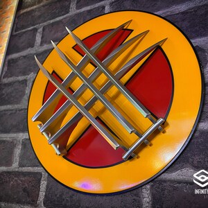 XMEN Wolverine Claws Vintage Sign