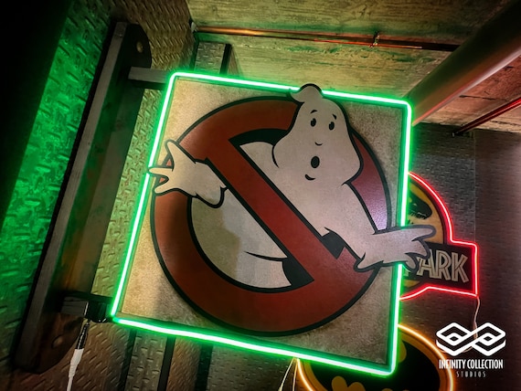 Ghostbusters Vintage Neon Sign - Etsy