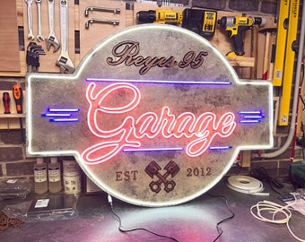 Garage Neon Vintage Sign