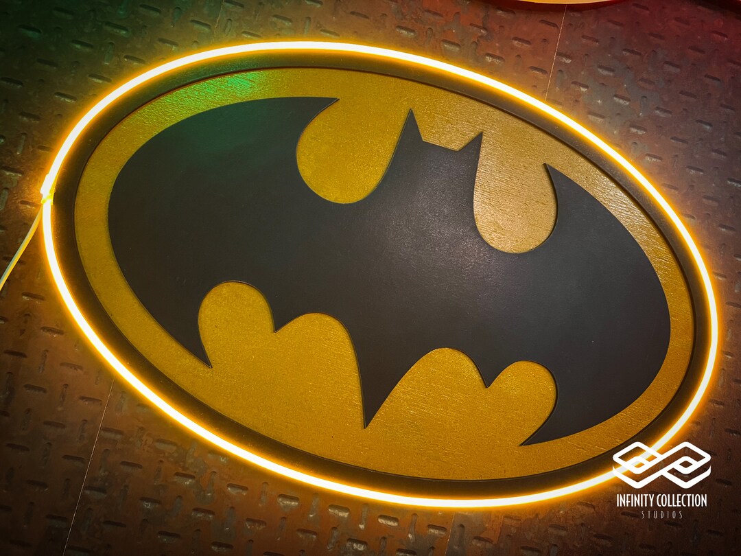 Batman 89 Vintage Neon Sign - Etsy