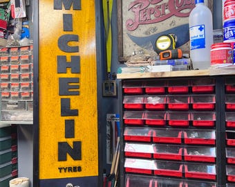 Vintage Michelin-bandenbord