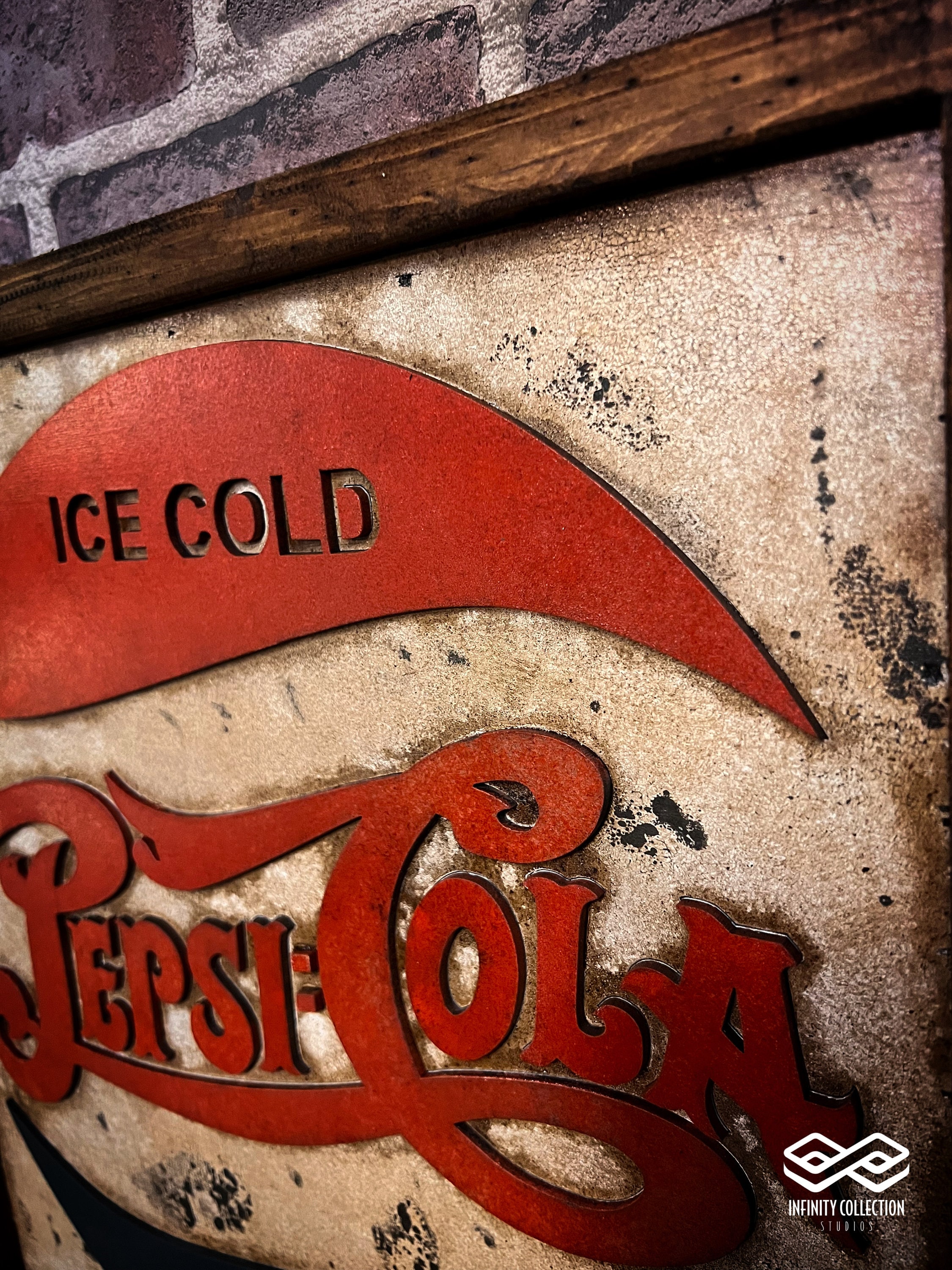 Vintage Pepsi Cola Vintage Sign - Etsy UK