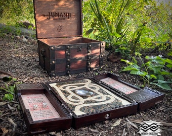 Jeu de société Jumanji Deluxe Edition Collector + Coffre Jumanji