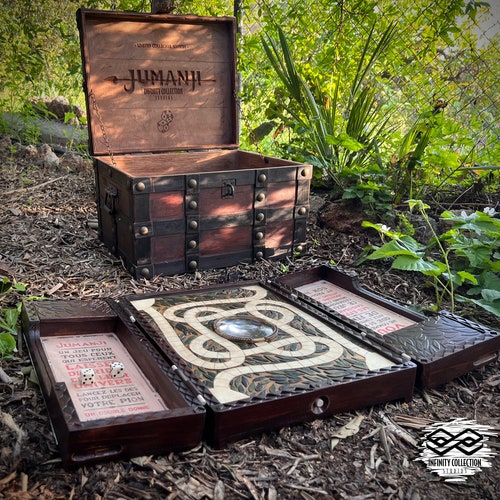 Jumanji Board Game Collector Edition With Led System. Etsy New Zealand