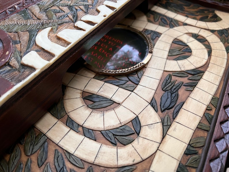 Deluxe Jumanji Board Game Collector Edition Jumanji Chest Etsy