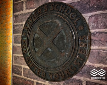 XMEN Xavier's School Vintage-bord