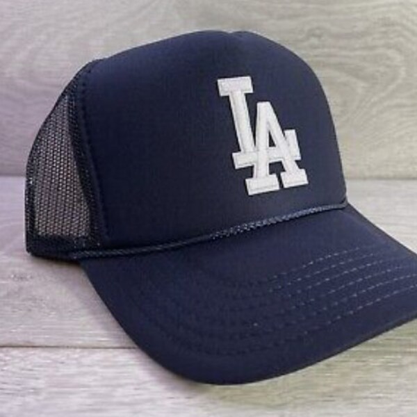 Love Shack Fancy Women Joni Trucker Hat Chapparal Blue