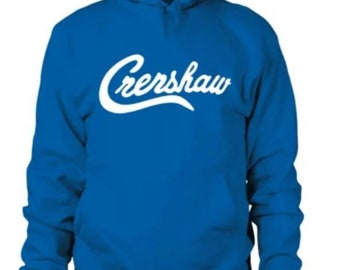 Crenshaw script hoodie Crenshaw hoodie California hoodie Nipsey Hussle inspired hoodie hip hop hoodie rap hoodie hip hop fan hoodie