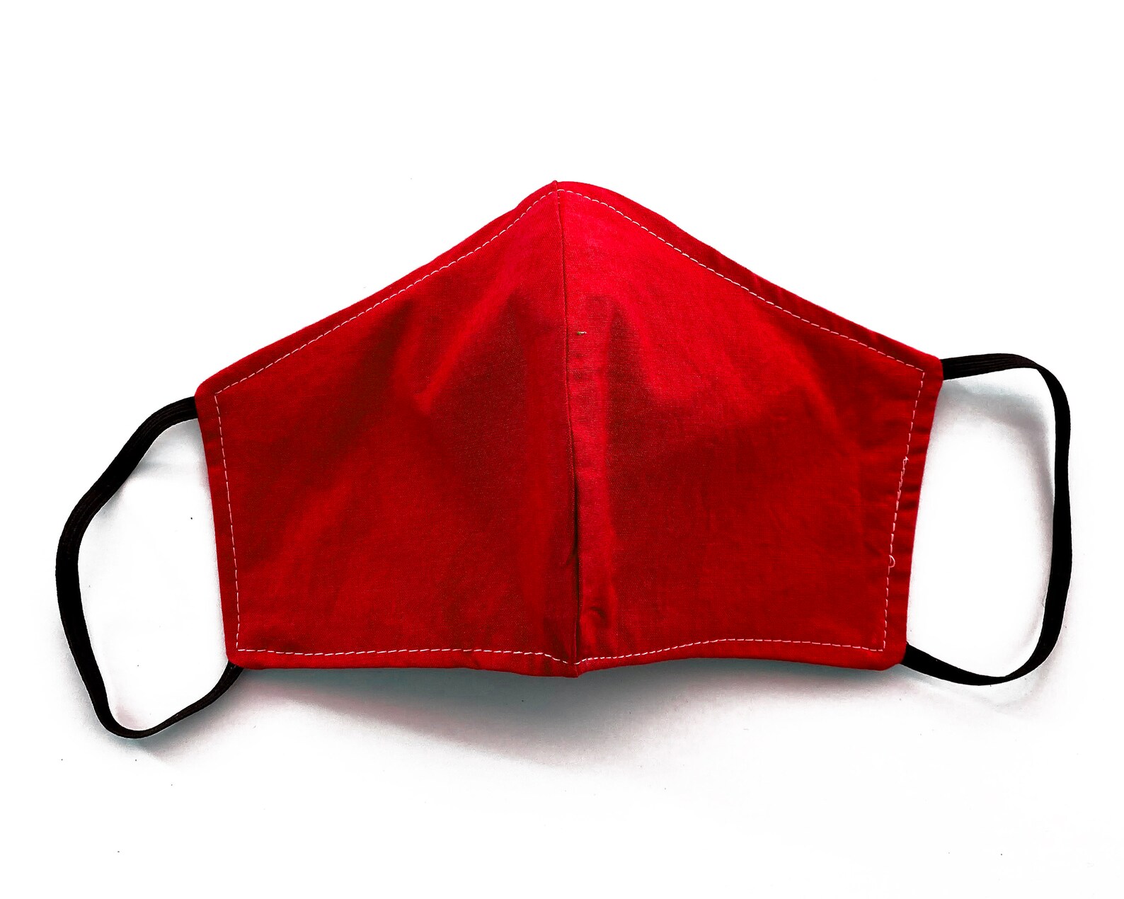 Red Face Mask Solid Red Cloth Face Mask Reusable Washable Etsy