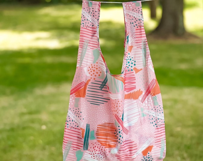 Geometric Foldable Reusable Bag