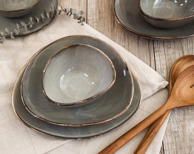 New Irregular Pottery Plate Collection