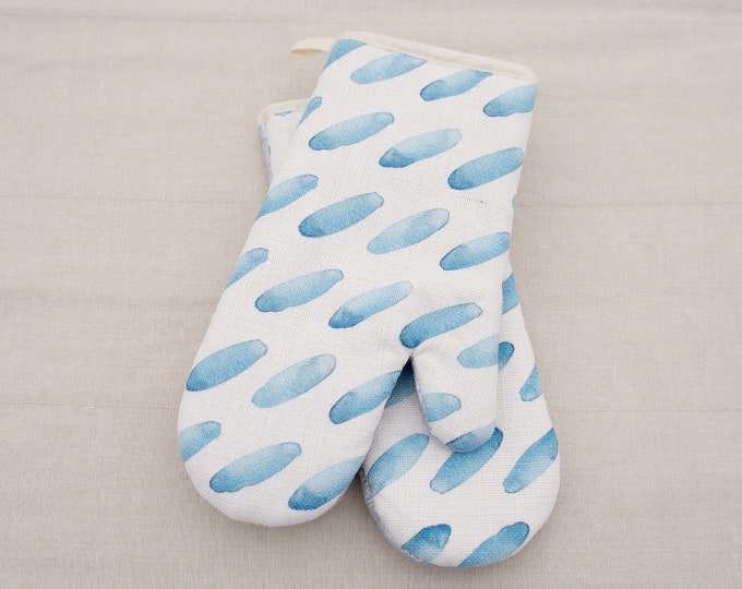 Linen Oven Mitt Set (Pack of 2)