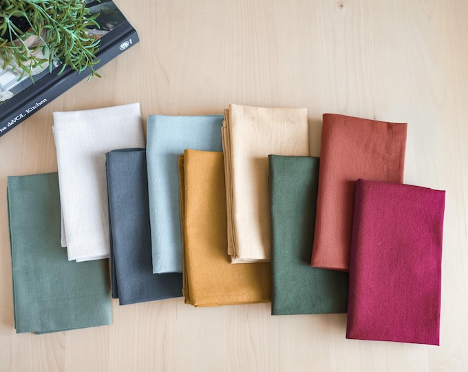 Handwoven Cotton Kitchen Towels