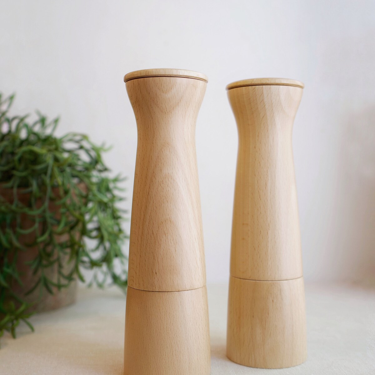 Wooden Salt and Pepper Grinders