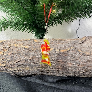 Fused Glass Fish Ornament