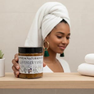 Black Owned Whipped Body Butter Quadruple Butter Blend 5+ Cold Pressed ingredients