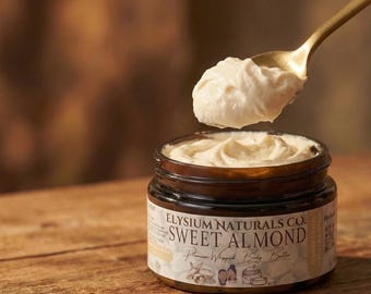 Black Owned Whipped Shea Body Butter Quadruple Blend Unrefined Cold Pressed Ingredients Olive Oil, Jojoba, Coconut oil, Rosehip, Almond