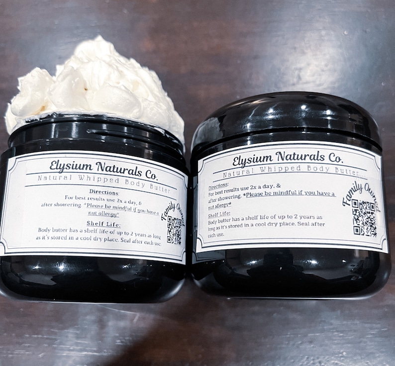 Black Owned Whipped Body Butter Quadruple Butter Blend 5 Cold Etsy