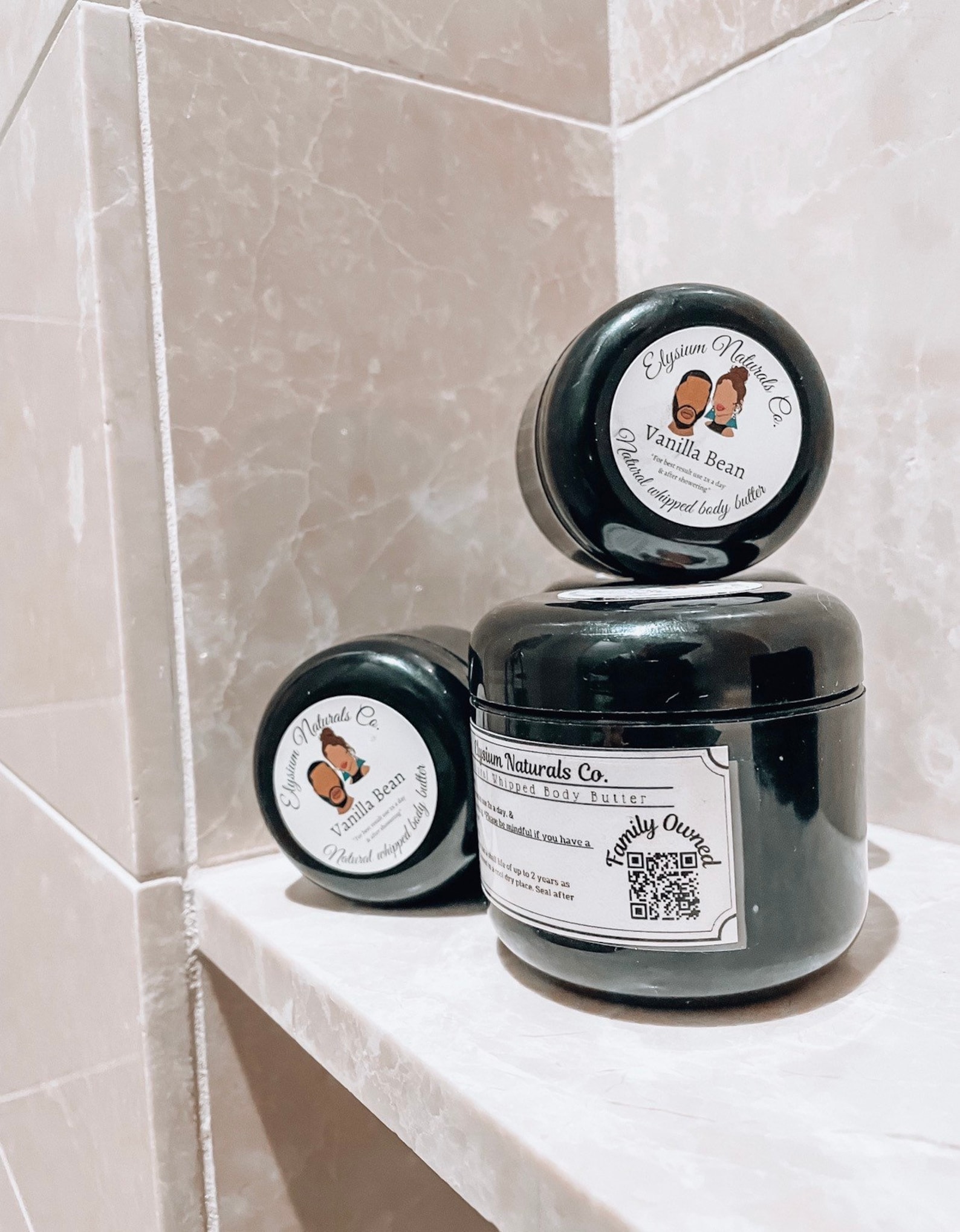 Black Owned Whipped Shea Body Butter Quadruple Blend Unrefined Etsy