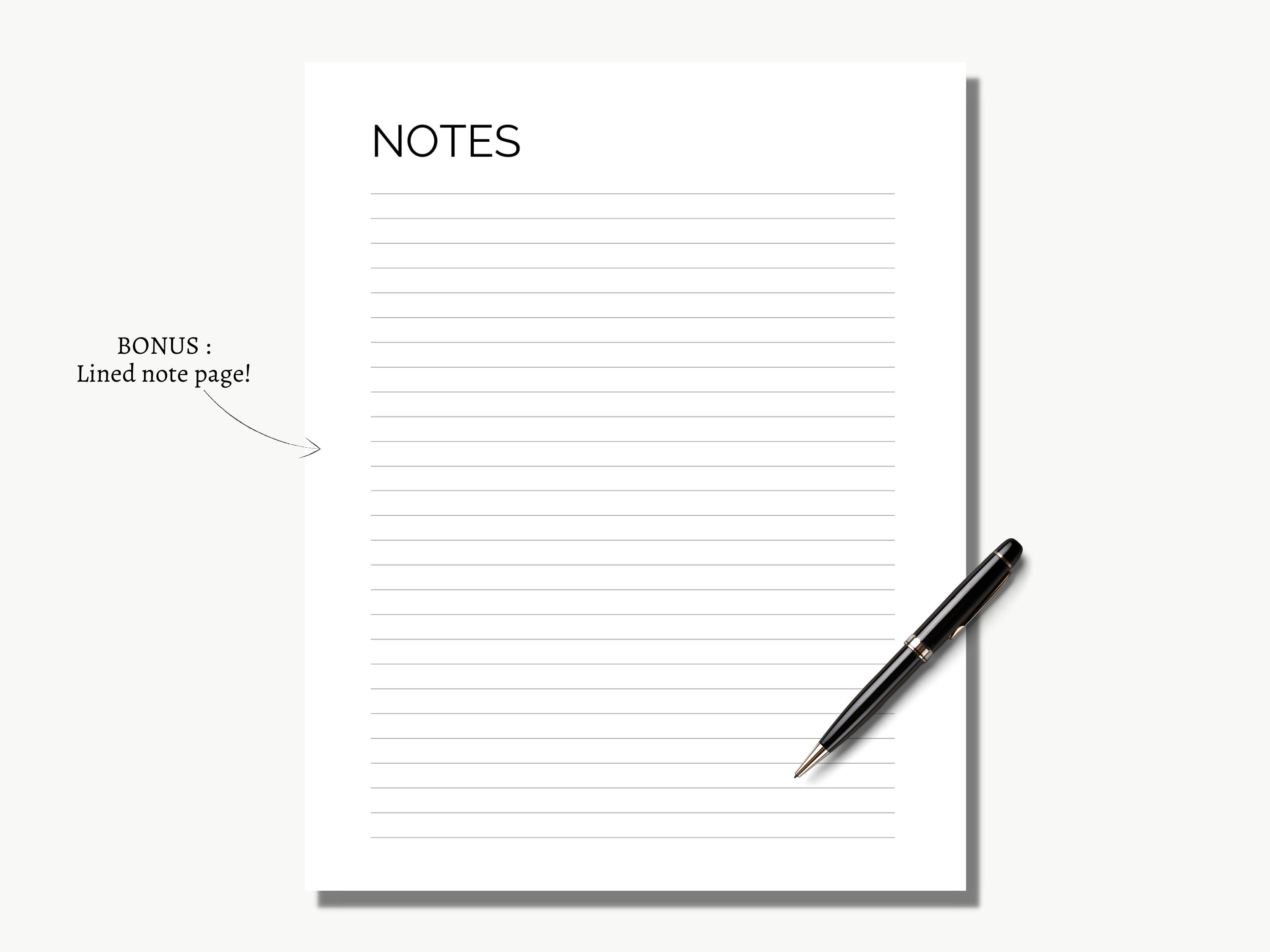 Printable to Do List Digital Download A4 A5 & US Letter - Etsy