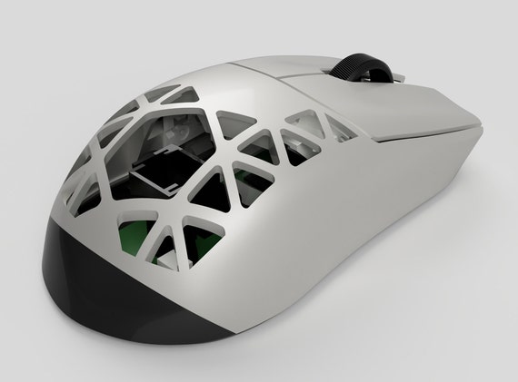 Fractal Wireless 52-64g G305-based Custom Mouse 3D Printing Files Only 