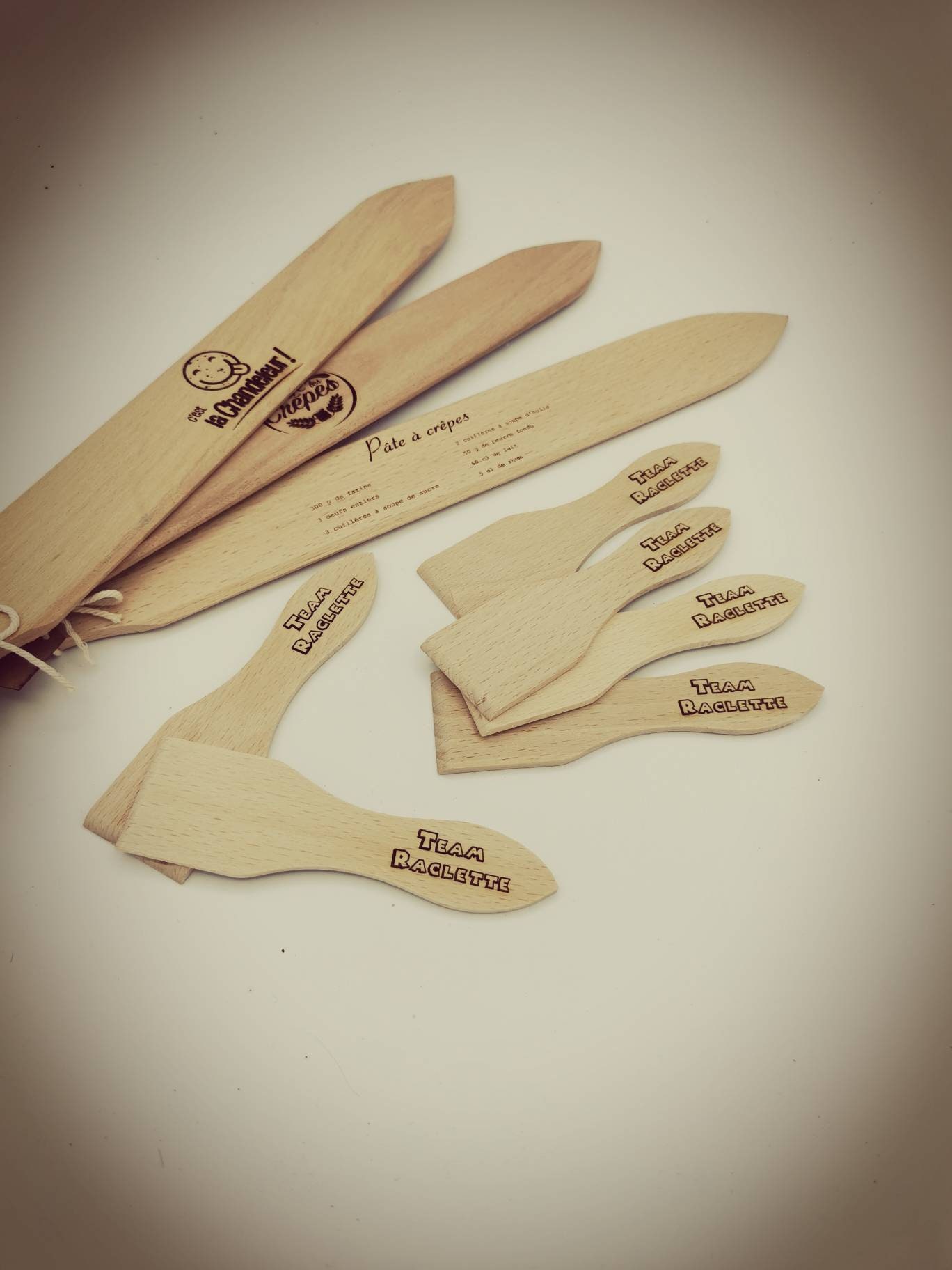 Spatule Pour Crêpes Personnalisées - Spécial Chandeleur