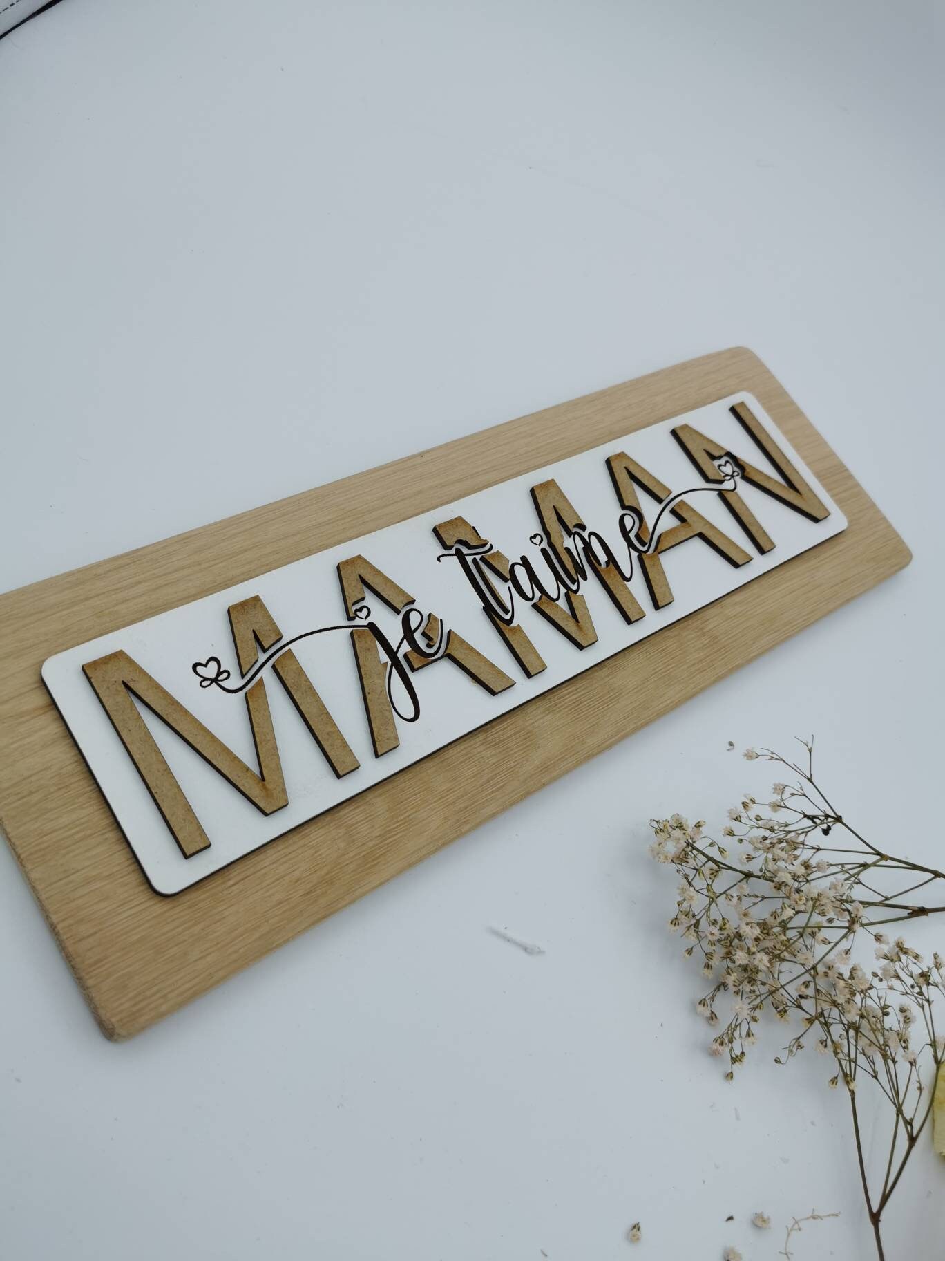 Cadre Maman Je T'aime - Fête Des Mères