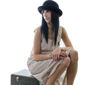 Floral A-line dress