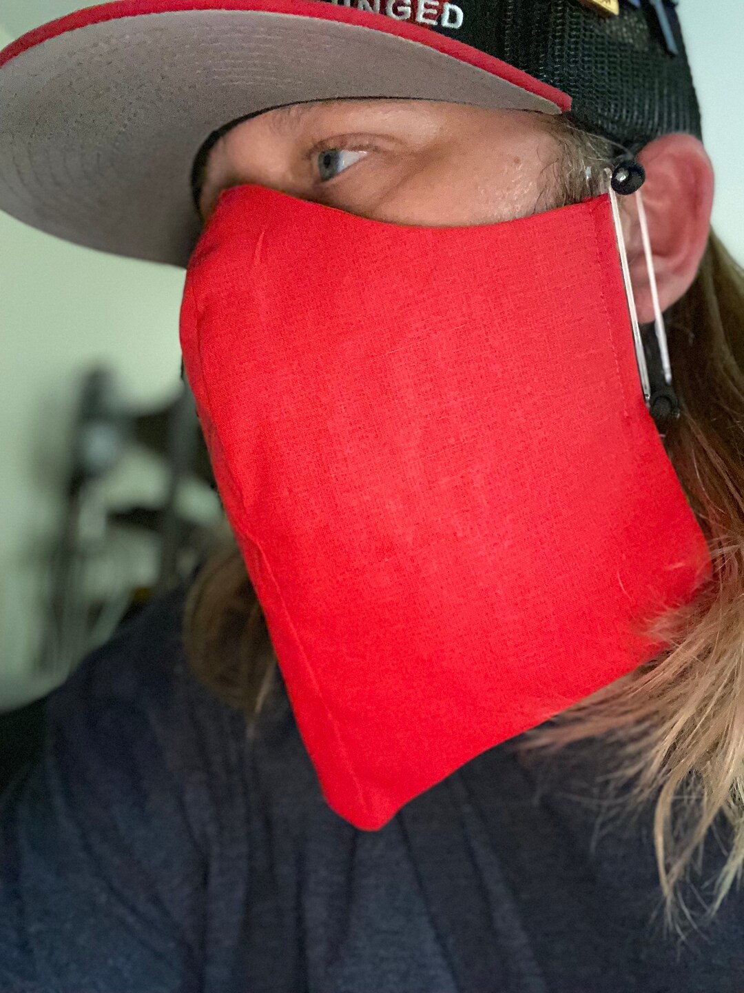 Xl Mask for Men Mask for Beards Goatee Mask Bandana Style Etsy