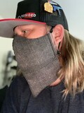 Beard mask, formal badass mask, bearded men mask, original beard mask, double layered mask
