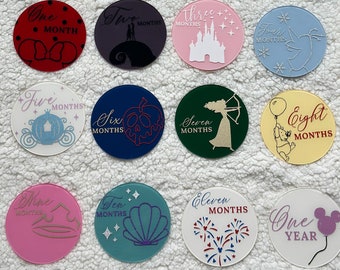 Disney Gifts | Disney Baby Milestone Custom Cards